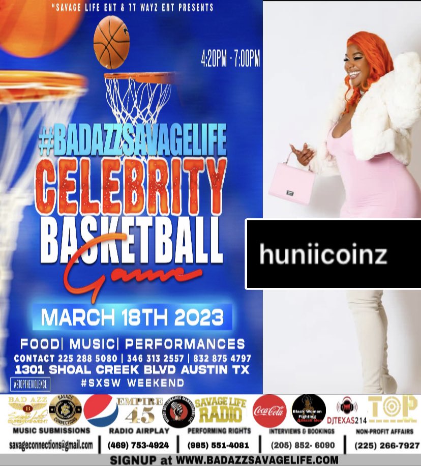 Supa_Unit's tweet image. #BadazzSavageLife Basketball #SXSW2023 #RunThaPlay