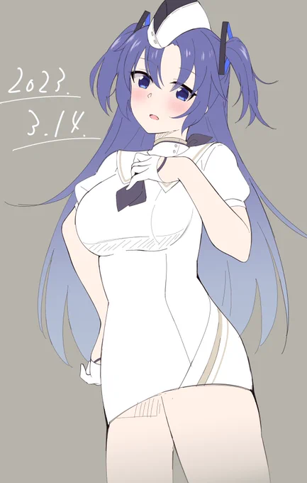 誕生日なのでユウカらくがき 