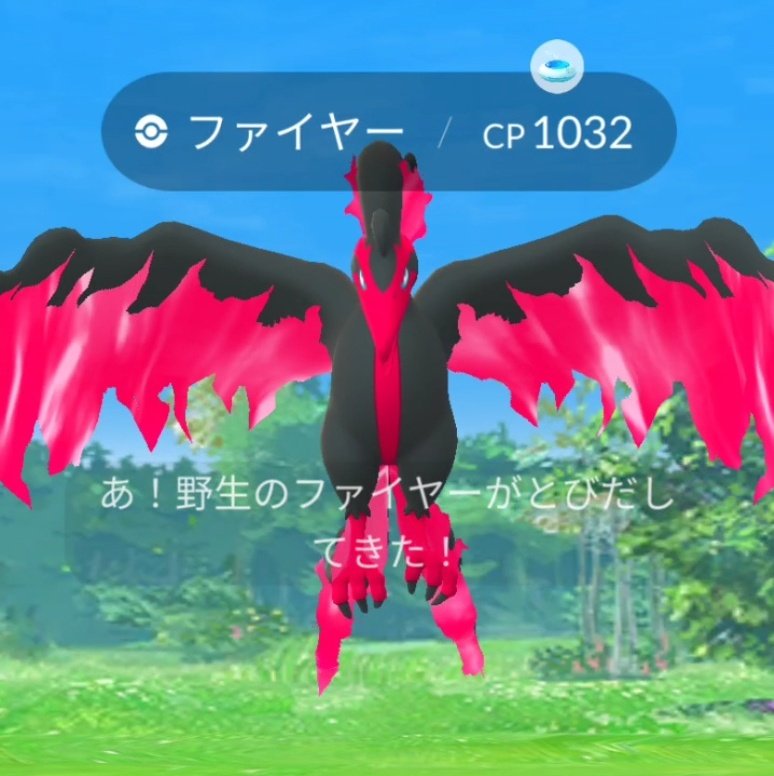 ScrollLockEnter's tweet photo. やったーー！
ついにガラルファイヤー！
初ゲット👍
#ポケモンGO #ガラル三鳥 https://t.co/Oo5aiD5KjJ