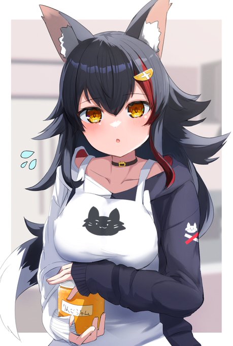 猫又おかゆ ,大神ミオ ,大空スバル 「」|たら之ソースのイラスト