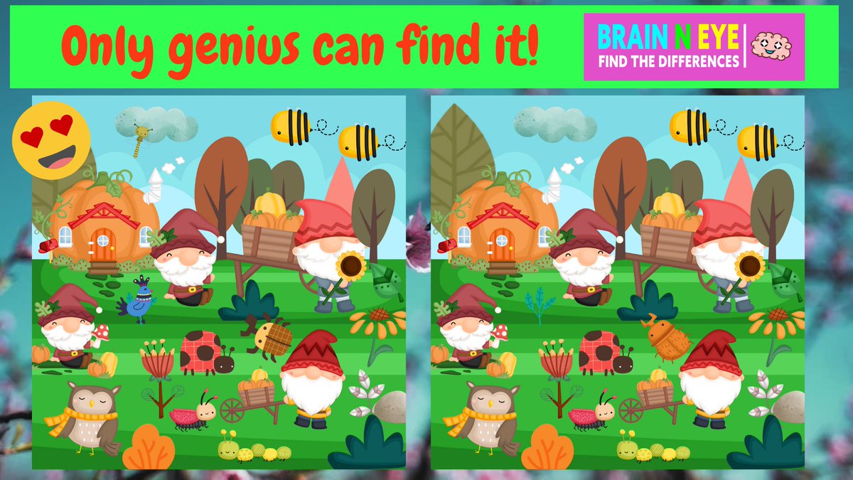 poortoast2020's tweet image. 【Find the difference game】To exercise your brain! find 3 differences! | ... youtu.be/Xf7-8UZFrQw 來自 @YouTube 
#findthedifference #finddifference #findthedifferencegame #gnomes #mermaid #freegame #freegames