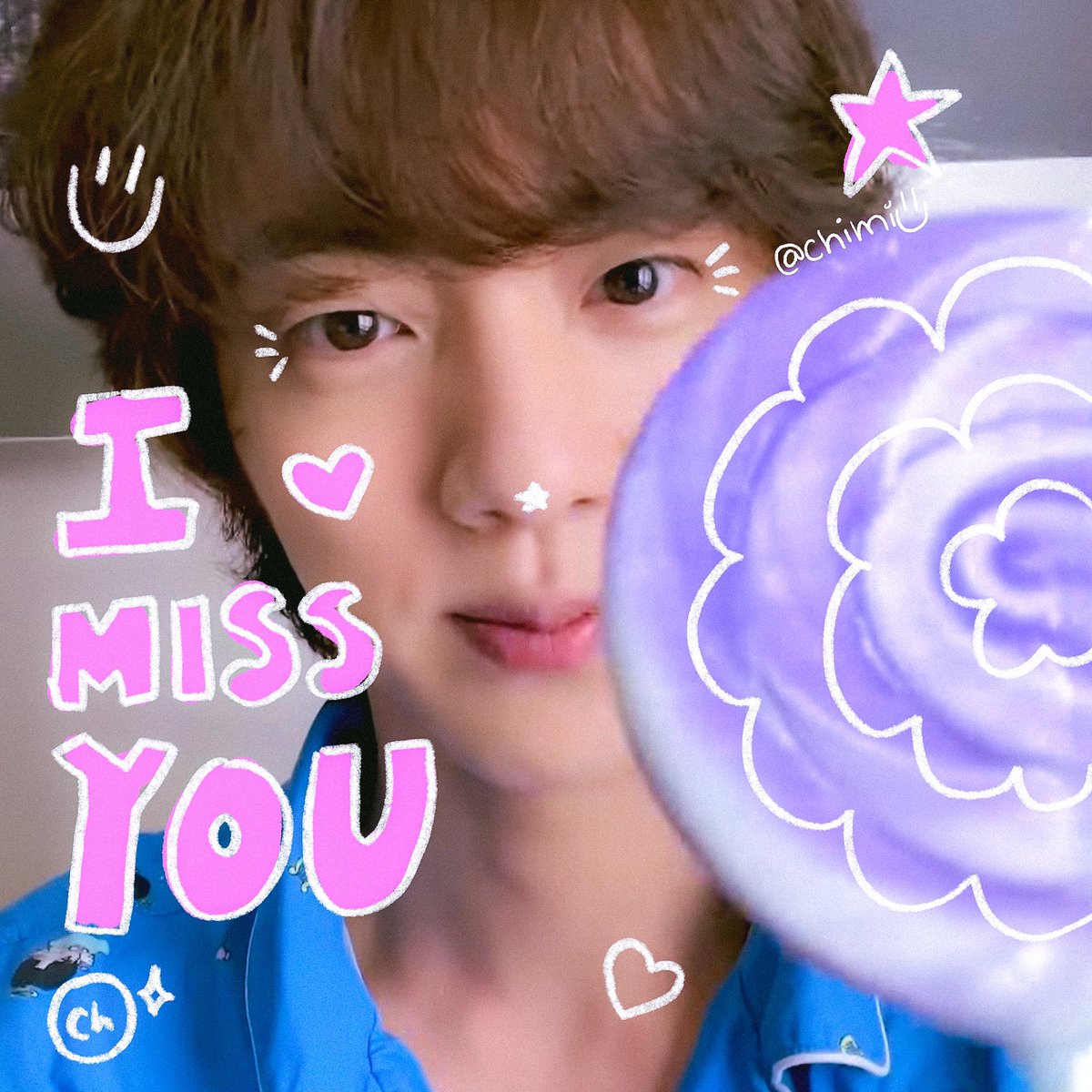 chimigraphic's tweet image. #JIN March doodles!🤍