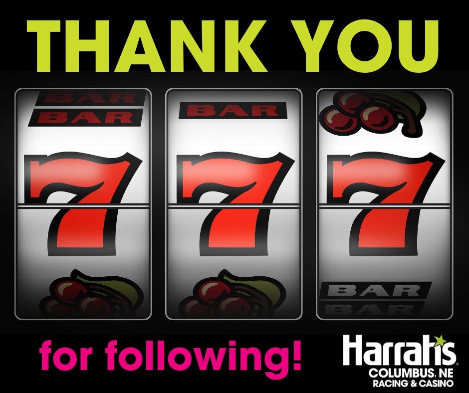 HarrahsNebraska's tweet image. THANK YOU! We reached 777 followers on our Harrah&apos;s Columbus, NE Racing &amp;amp; Casino Facebook page! Be sure to follow all of our social pages to stay up to date on the great things will be happening in the Cornhusker State!
#likecommentshare #follow #facebook