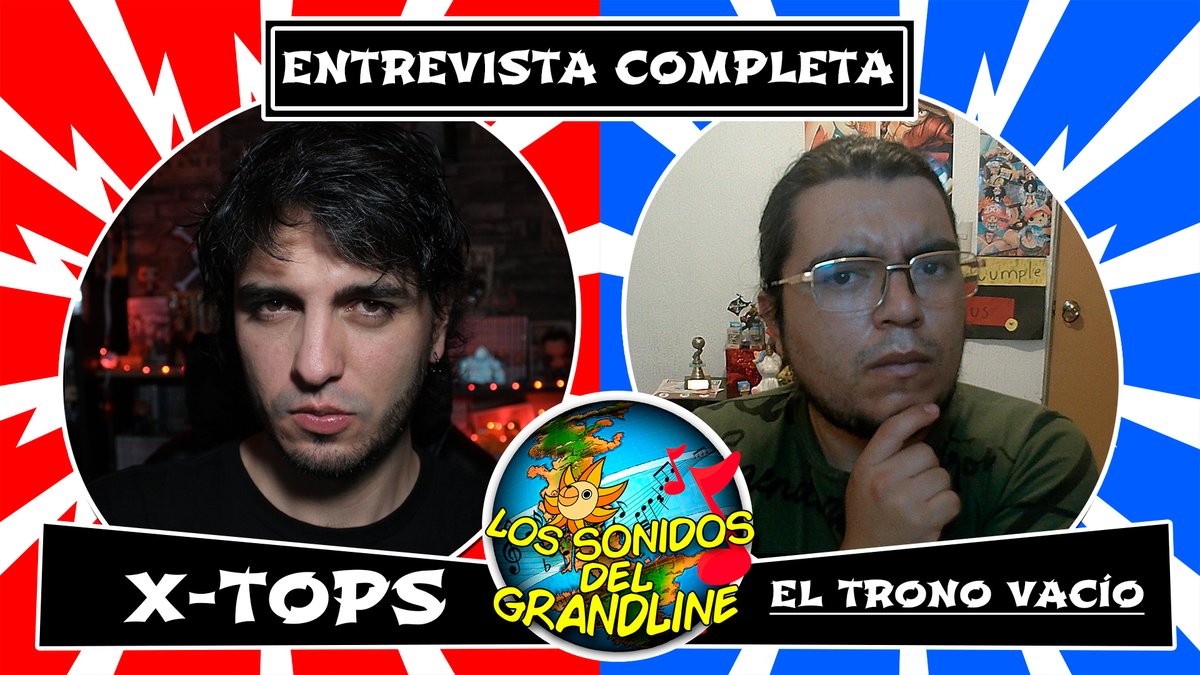 GrandLineSounds's tweet photo. Ya esta disponible en nuestro canal de YouTube la entrevista al gran @ElXtops 
https://t.co/t7A8JDddqU
https://t.co/t7A8JDddqU
No te la pierdas!! Y no olvides dejarnos tu bonito like y compartir!! Animo Piratas!!! https://t.co/yRqORNHt05
