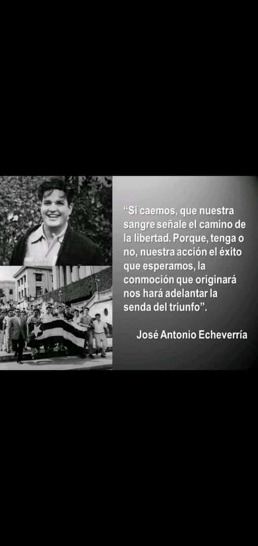Estudiantes y profesores recordamos en acto político a los jovenes caídos en el asalto al Palacio Presidencial, ratificando que...
#CubaViveEnSuHistoria 
#VamosConTodo
#JuntarYVencer