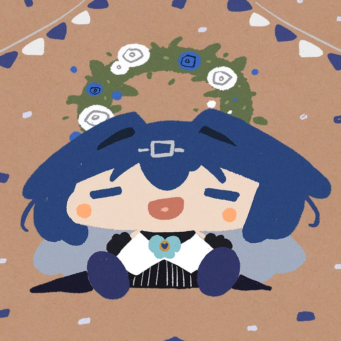 HappyBirthday!#krotanjoubi #kronillust 