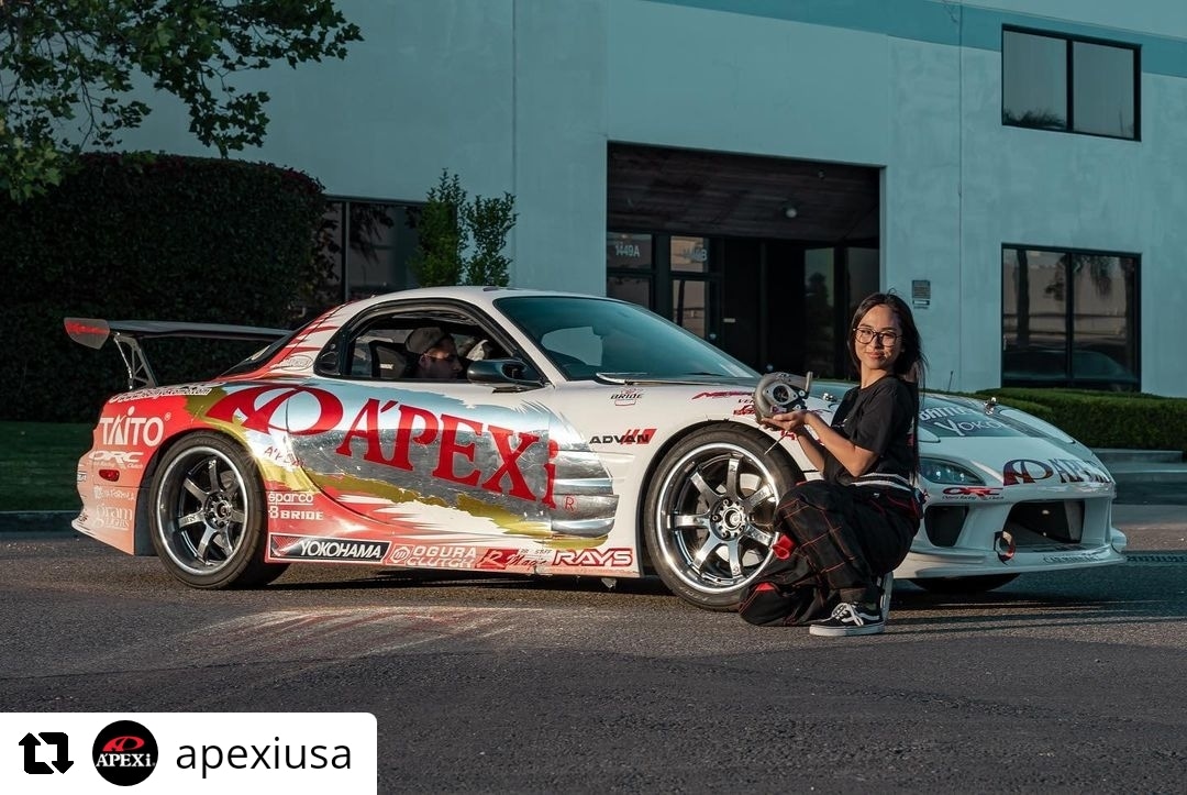 ApexiJapan's tweet photo. Celebrating International Women’s Day with our friend @iori_oki098 with the A’PEXi FD RX-7!
To all the female drivers enthusiasts / supporters / staffs out there making big moves and striving into their passion, we like to thank you all! Thank you for being part of A’PEXi family! https://t.co/IEsL6EqQ1b