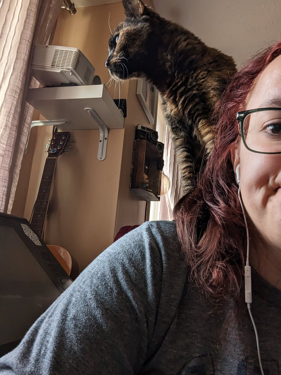 lee_uggh's tweet photo. @JortsTheCat Sometimes my jean merch takes having my back a little too literally https://t.co/OIPkgh4TQK