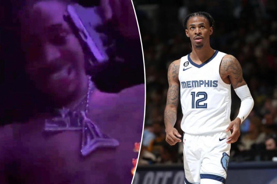 DailyLoud's tweet photo. Ja Morant out indefinitely from playing in NBA after entering counseling program. https://t.co/TqXyz8MtXe