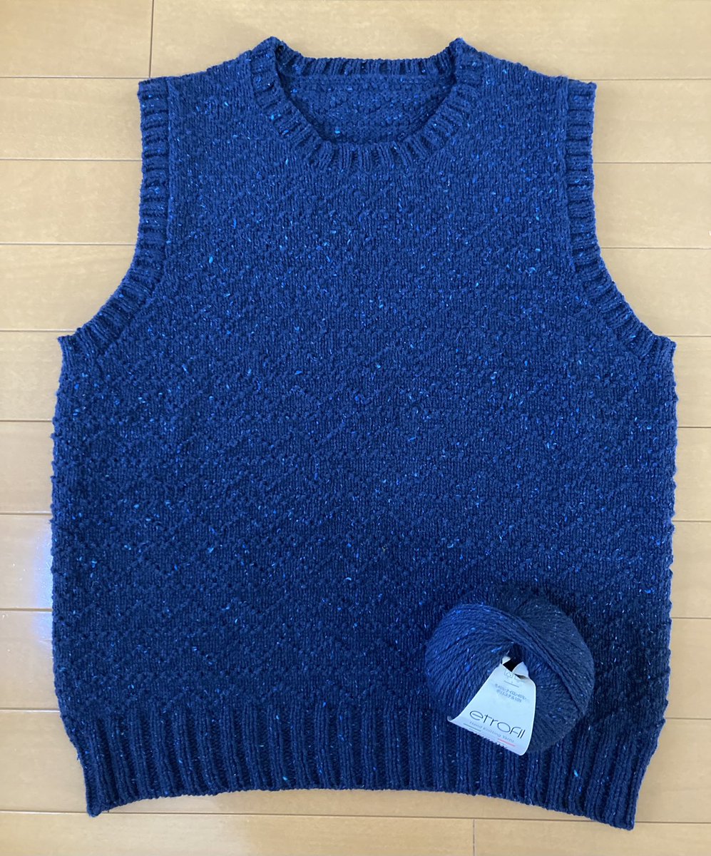 nao_knitting_'s tweet photo. 完成 https://t.co/SzAwMPxXuj