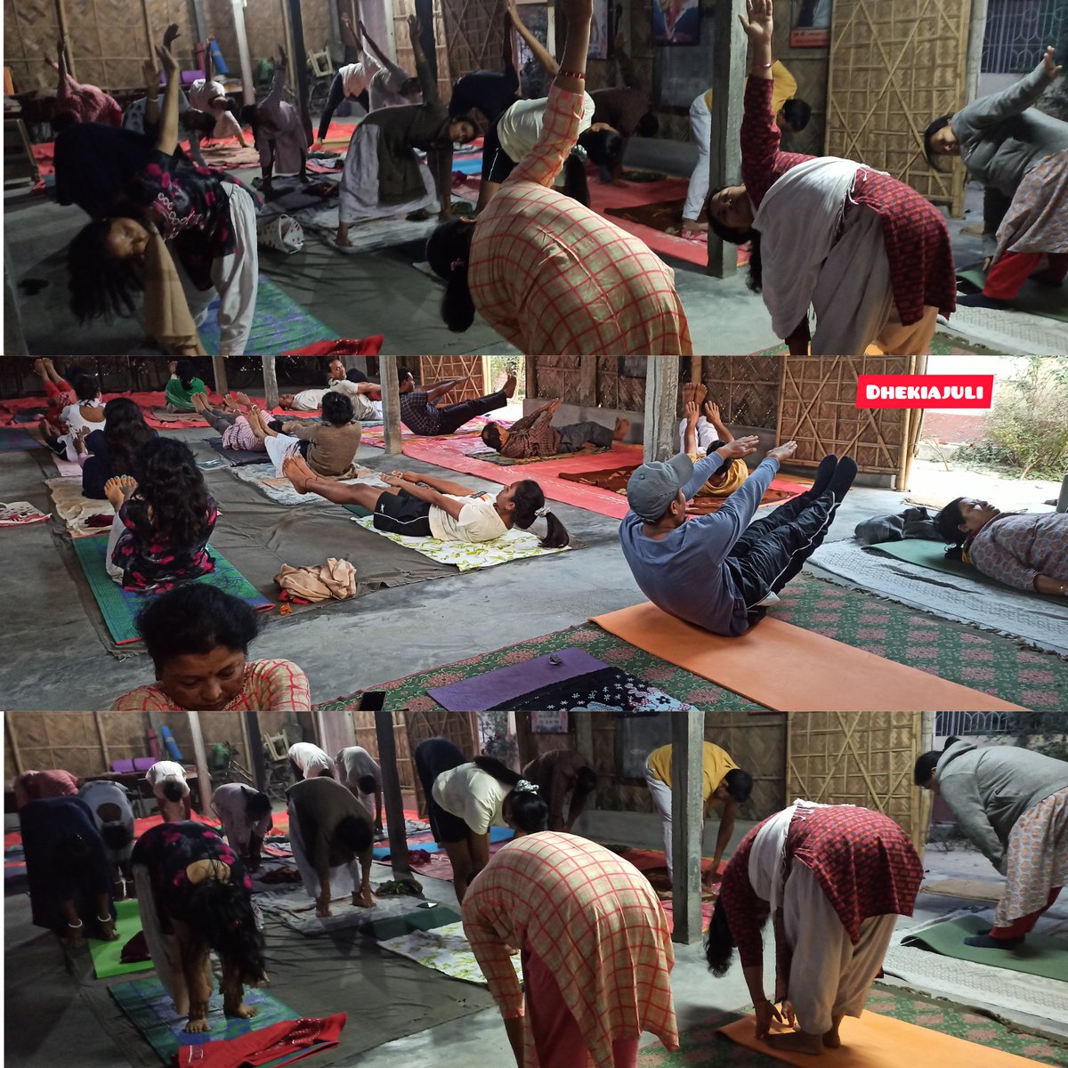 yoga_land's tweet photo. 💐----------------------🧘‍♀️🧘‍♂️--------------------💐

Assam #Sonitpur yog Shivir/centres 

Yog Mitra...  #Ripon  Manju  #Shewali  Barnali and #Gobinda ji 

Date...14.03.2023--------------------🧘‍♀️🧘‍♂️ https://t.co/ZPM9m8EpOg