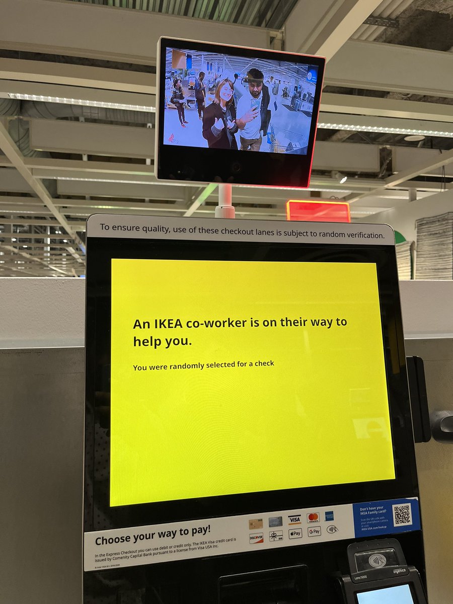 abhi_tho's tweet photo. Got random checked at an IKEA cmon now 😐 https://t.co/n8KTGnUWdx