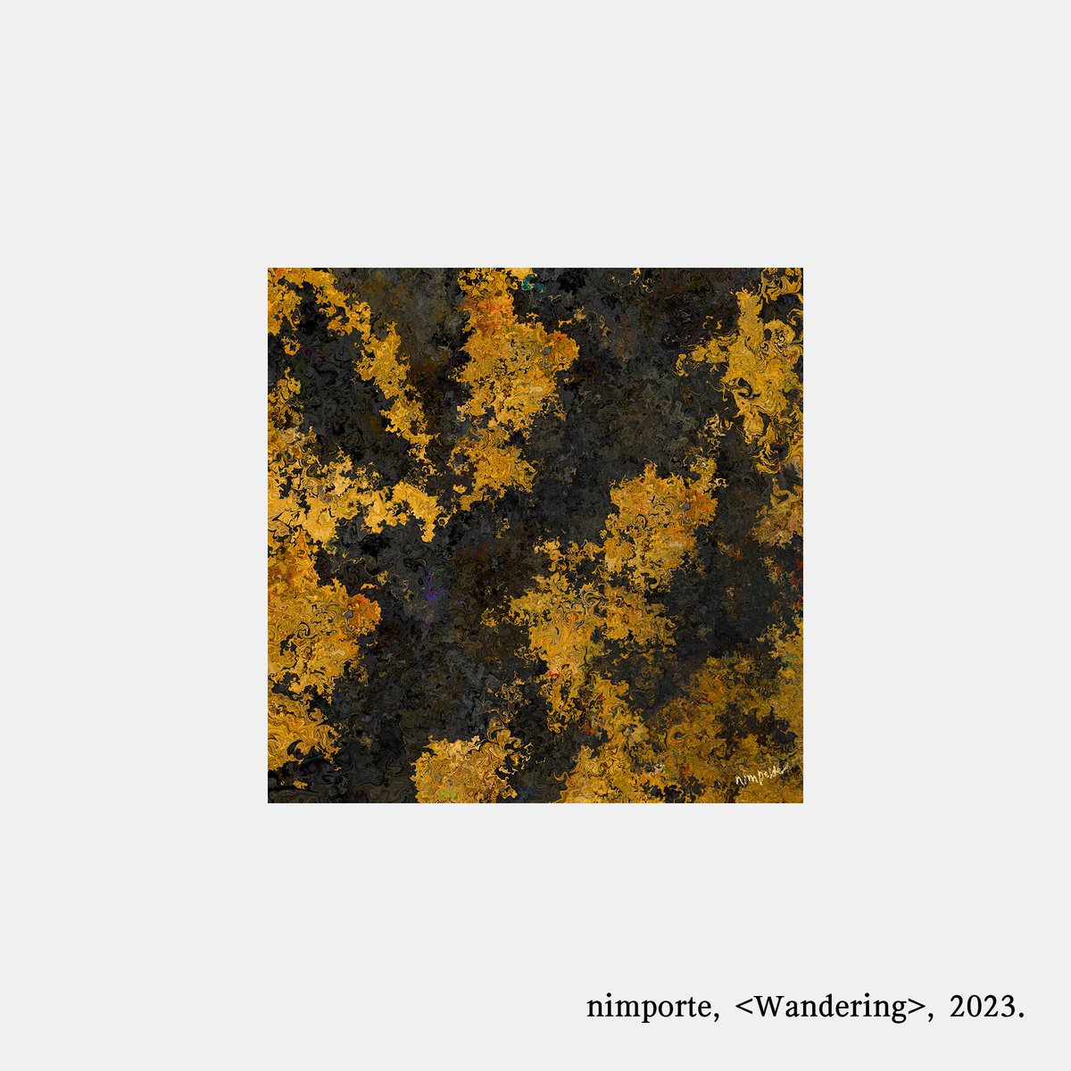 nimporte_0's tweet photo. nimporte, <Wandering>, 2023.

어디로 가는지
알 수 없는 움직임은
멍하니 제자리를 맴돌았다.

#art #drawing #illustration
#nft #web3

🔗 https://t.co/OEcNNyTwLT https://t.co/V2XXD0HPHI