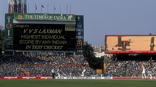 IWTKQuiz's tweet photo. During the course of this innings, @VVSLaxman281
 went past Gavaskar's record of 236 to become the highest scorer for India in tests. https://t.co/8ftSryfqqs