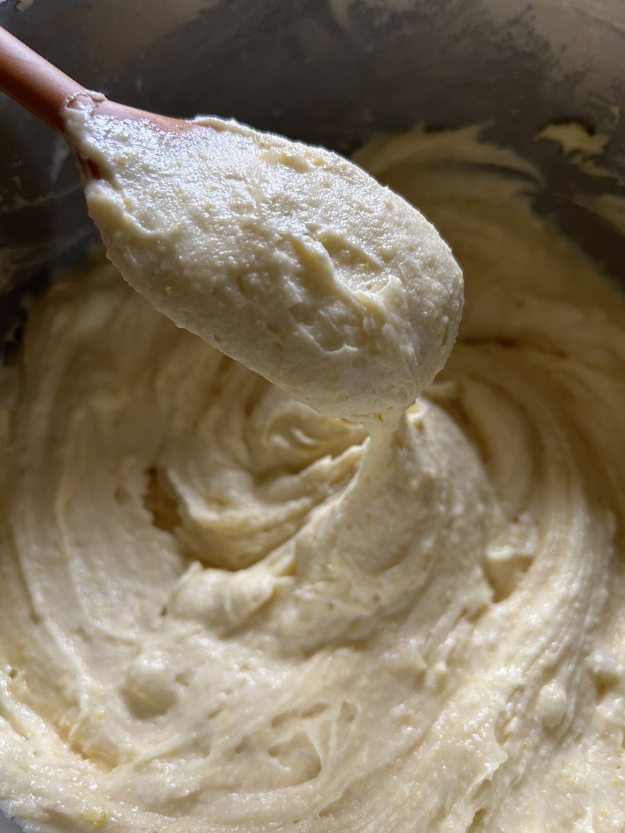 thesaltedtable's tweet photo. Cornmeal buttermilk pound cake because it feels right.๐๐พ #bakingwithtst https://t.co/NExAKqqJI8