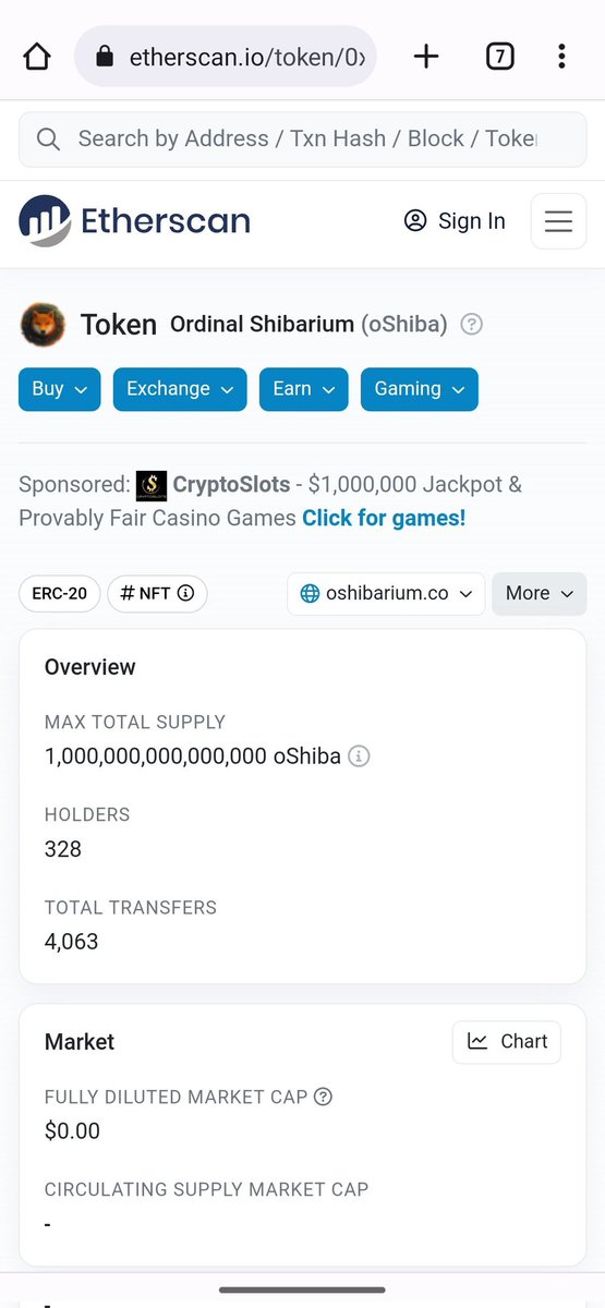 oShibarium's tweet photo. Our token information has been updated on ether scan🔥

https://t.co/oXITMs41JE https://t.co/yS8S9KZmgJ