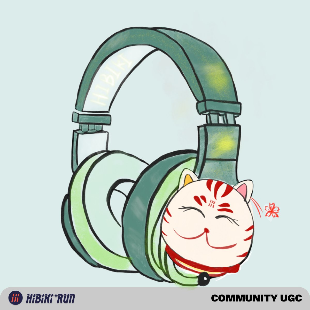 HibikiRunTeam's tweet photo. 🖼️ UGC Mondays 🖼️

GM! 😎☀️
Very peaceful looking headphones this week 😇🍀🍃

This week's UGC is by 'Holiday#1202' from our Discord server
🎧🎏😎

Join our discord to share more of your art or use #HibikiUGC #UGC
🫂🔗 https://t.co/EwMsX59XtR https://t.co/8zD3NI4B6i