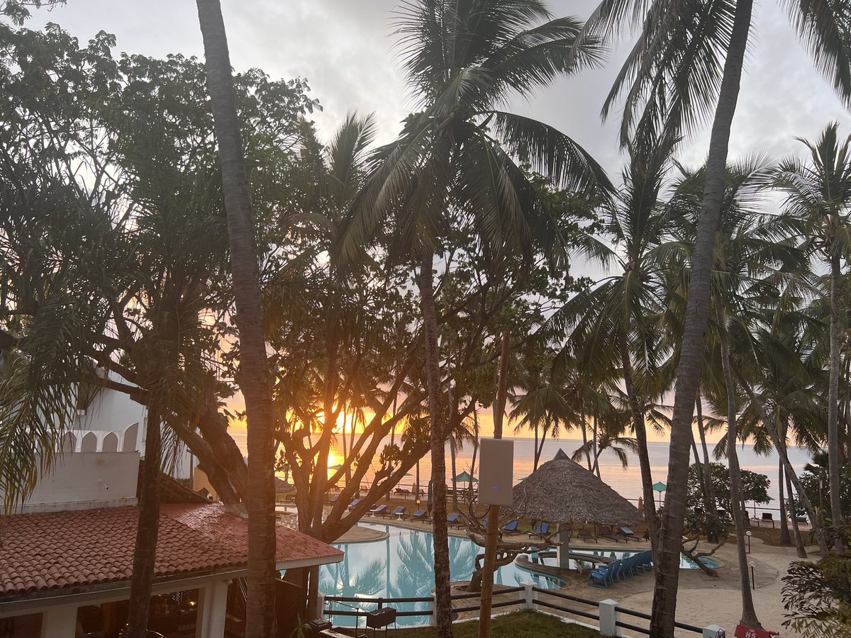 Good morning people. We are thankful for another great day.  County 001 you are blessed and the sun shooting through the palm trees and reflecting the richness of its rays onto the Indian Ocean is second only to the sun shooting through the papyrus reeds of my beloved Sironoi