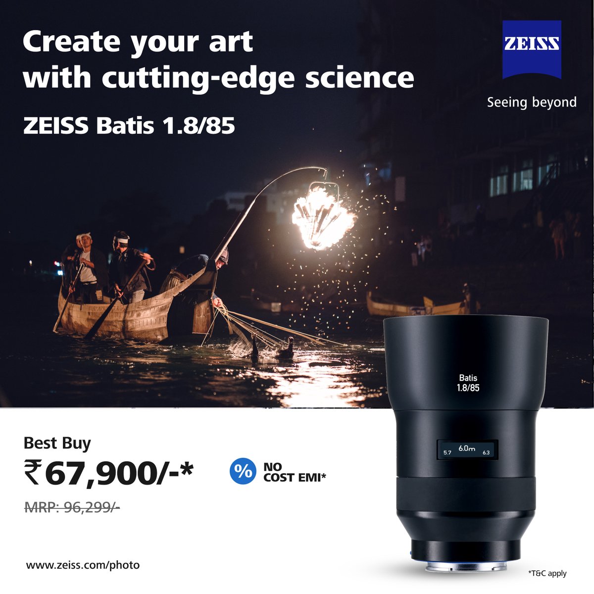 Be a pioneer and do the unimaginable every time. Get Zeiss Batis 1.8/85 at an marvelous price  

Visit your nearest store or buy now at:
Amazon amzn.to/3lqFAnm
Flipkart bit.ly/3Iflkha

#zeissindia #zeissbatislenses #zeissbatislensforsonyemountcameras #85mmlens