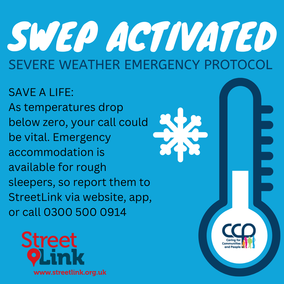 CCPWorcs's tweet photo. ❄#SWEP ❄ night shelters in Worcestershire are open tonight, providing emergency accommodation for rough sleepers. Please notify @Tell_StreetLink on 0300 500 0914

#Worcestershire #Redditch #Bromsgrove #MalvernHills #Wychavon #Worcester #WyreForest @CCPWorcs https://t.co/iLgpwBOTDE