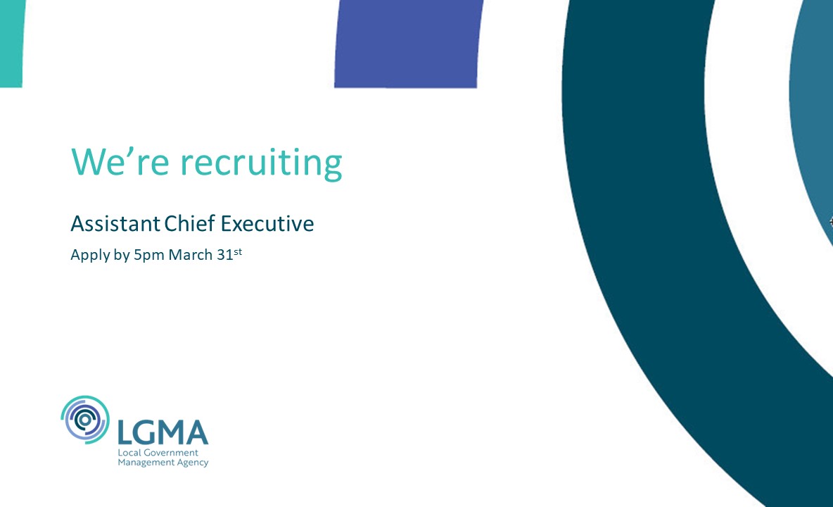 We are recruiting an Assistant Chief Executive. This is a high leadership position within the LGMA that will have significant impact across the agency and the local government sector. Go to lgma.ie/en/about-us/wo… for more information. 
#jobfairy #LocalGovernment #LocalGovJobs