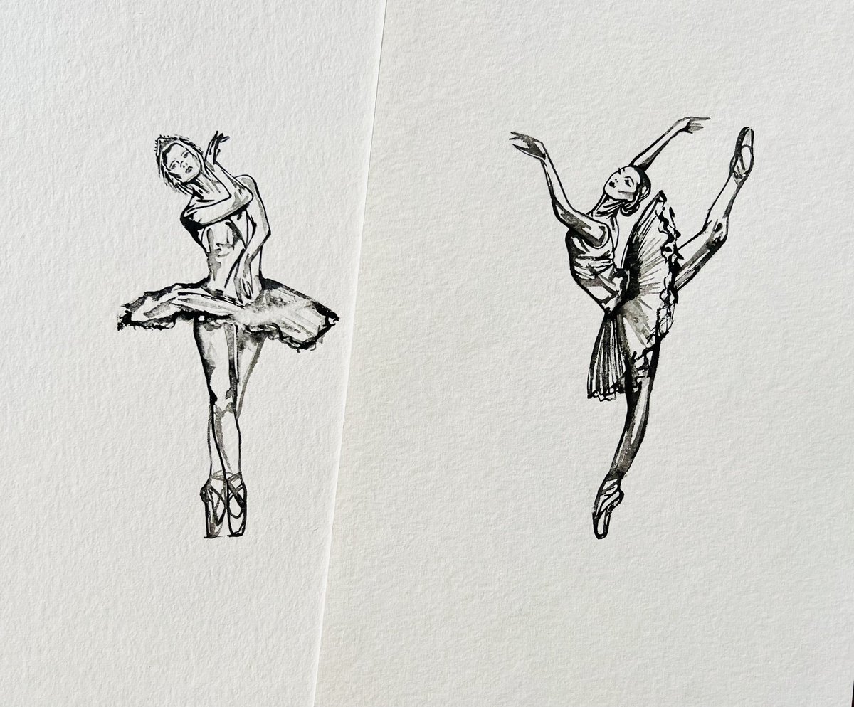 katiebute's tweet photo. Are you a #balletdancer ? 🩰 The last two #originalart paintings from my new release are available to #shopart via my website! Meet “Relevè” and “Thalia” twirling onto my website shop now! 💫 #dancer #ballet #ballerina https://t.co/srWXKwQVIM https://t.co/f3v7a9she8