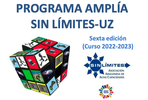 ouad_unizar's tweet photo. @ouad_unizar  colabora con @SinLimitesAACC  en un programa de inmersión en @unizar para alumnado con #AltasCapacidades intelectuales con el objetivo de sensibilizar al profesorado de sus necesidades educativas.

#DíaAltasCapacidadesIntelectuales https://t.co/iGbbjtlDxq