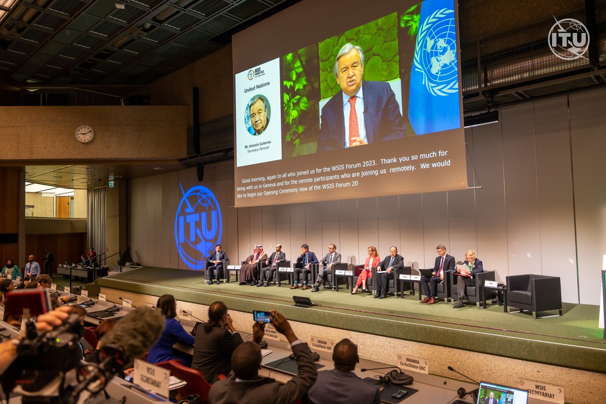 Digital technologies are transforming our lives, changing the very fabric of society. But they are also outpacing regulations and aggravating inequalities. 
We must bridge the #DigitalDivide and ensure everyone has access to the Internet in this decade ~<a href="/antonioguterres/">António Guterres</a> <a href="/UN/">United Nations</a> #WSIS