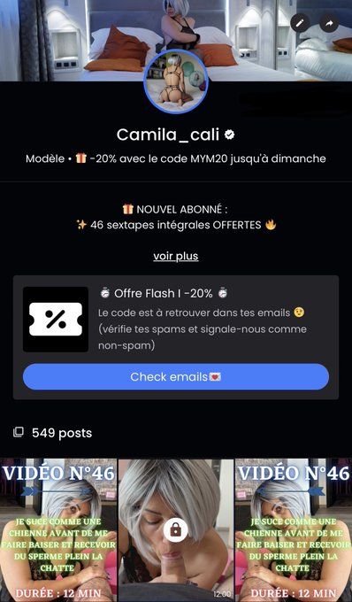 🎁 -20% code MYM20  👉🏼 https://t.co/bEz5SduATo https://t.co/F9upT1jIh7<a href="/tag/snapchat"class="tags"><span>#snapchat</span></a><a href="/tag/snap"class="tags"><span>#snap</span></a>