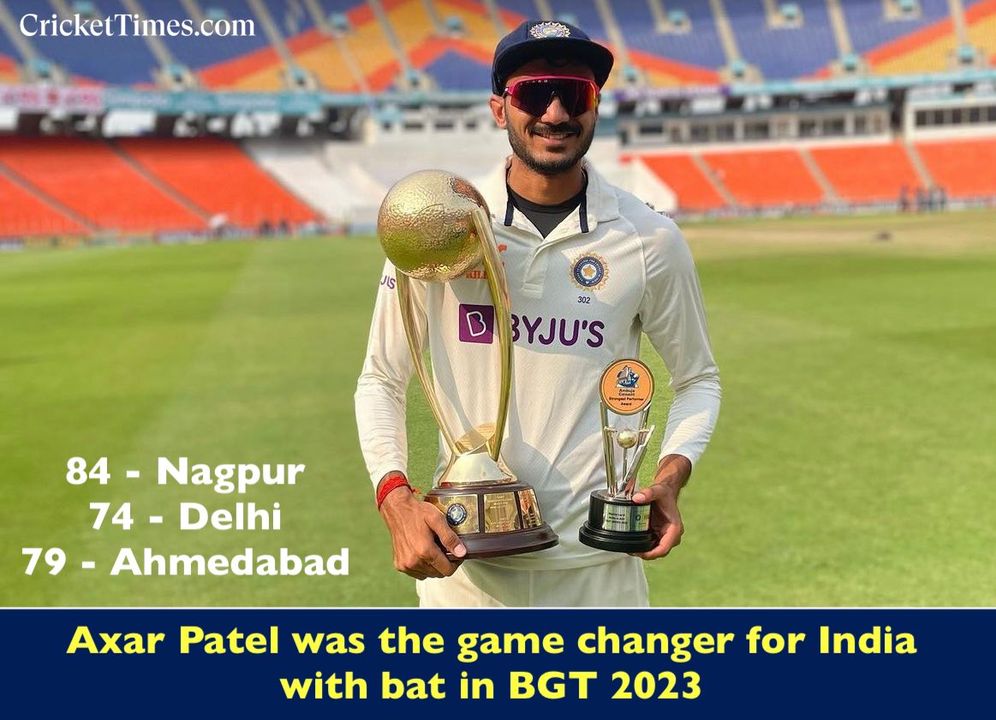 Axar Patel ✊ #BGT23 #INDvAUS #cricket #CricketTwitter