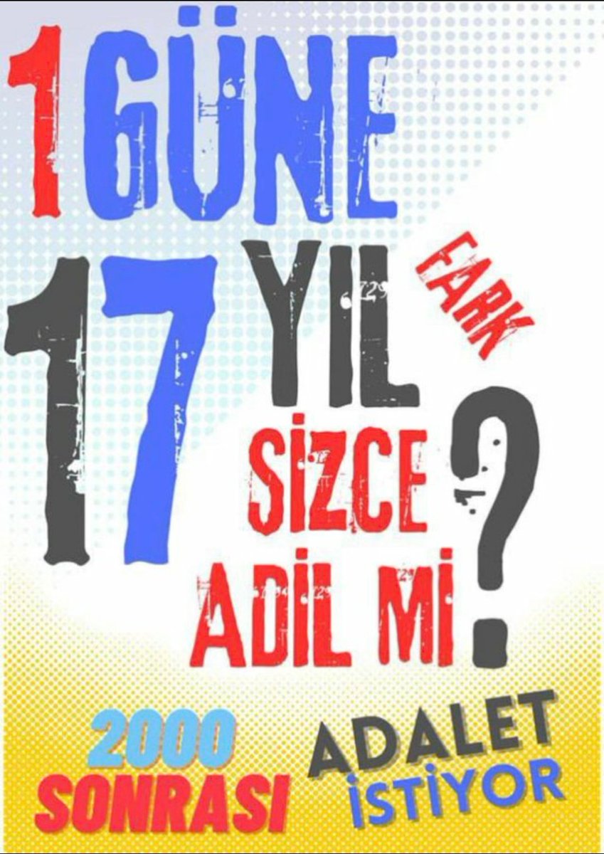Didem77dido's tweet photo. 1 gün için 17 yıl❗❗❗

Sadece bize ANORMAL geliyor olamaz di mi ?????

#2000lerinOyuKime 
@herkesicinCHP @Akparti @iyiparti @MHP_Bilgi @RTErdogan https://t.co/821QvWYnYt