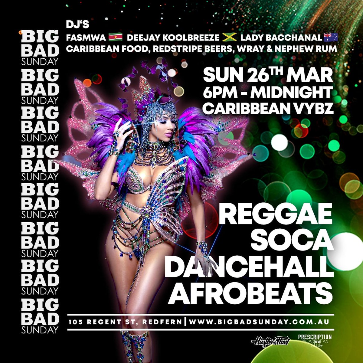Fasmwa's tweet photo. #sydneynightlife #caribbeansundaysesh #bigbadsunday #djfasmwa #soca https://t.co/QsGZxiGTNS