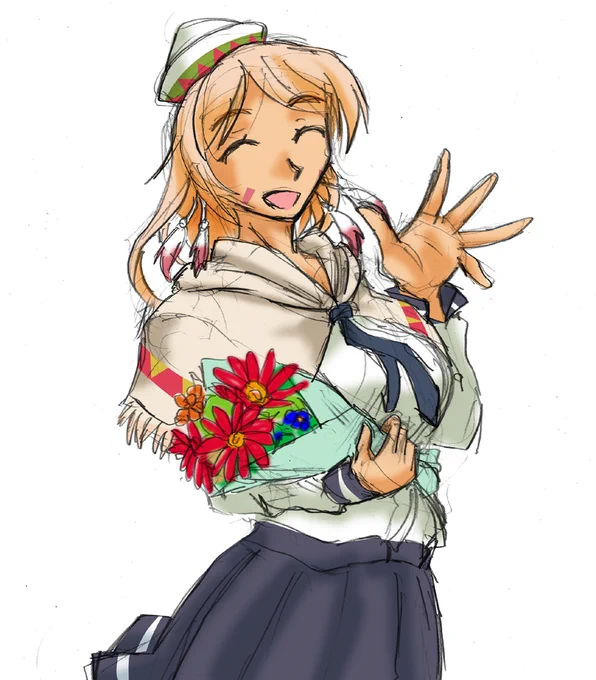 #既掲でもいいのでとにかく重巡洋艦を貼ろうインディアナポリス。太平洋戦線でかなり知名度の高いであろう米重巡。キャラがすごく可愛い。 
