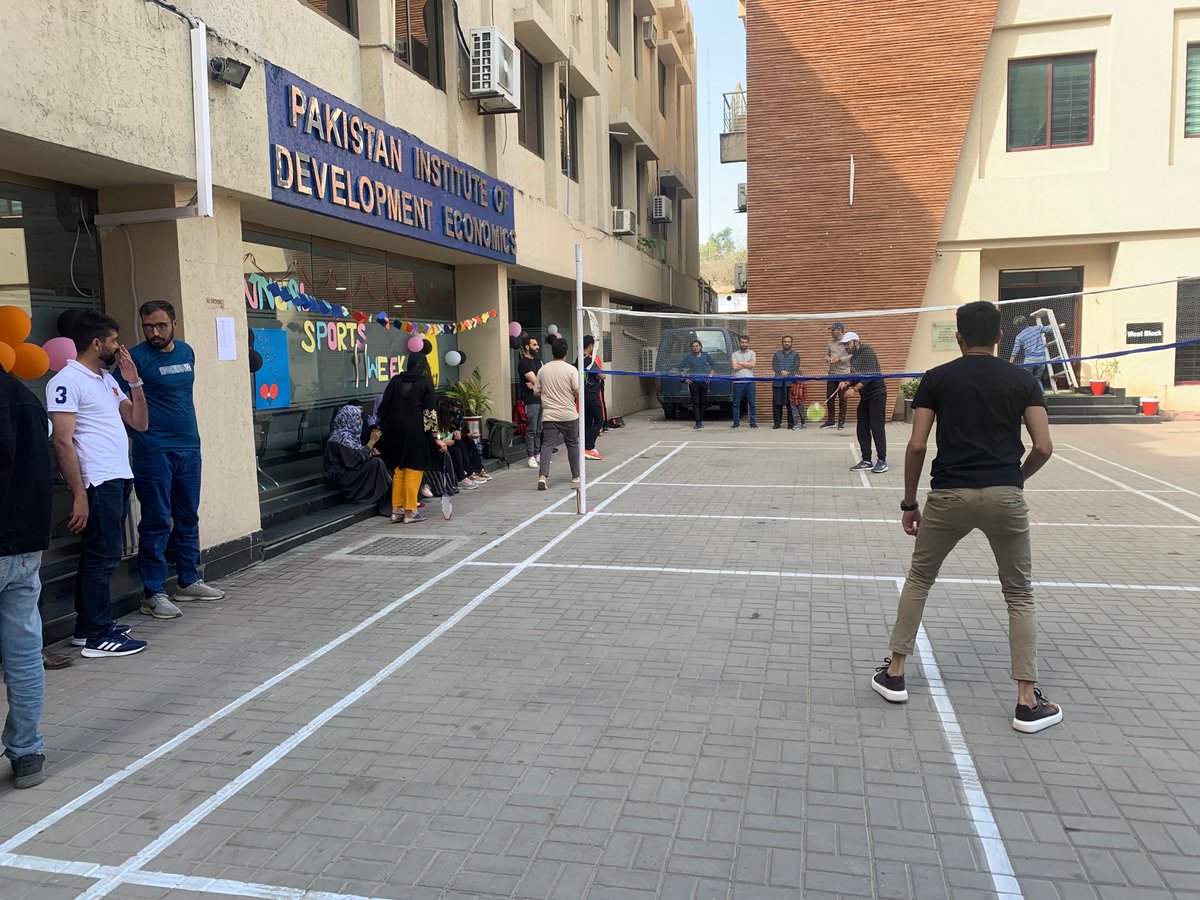 YPDCinPIDE's tweet photo. Students Playing Badminton and Table Tennis in the sports week arranged by YPDC PIDE.
Tomorrow Futsal and Chess matches will be arranged. Everybody is encouraged to join us and cheer up the players! https://t.co/F85ad0peCx