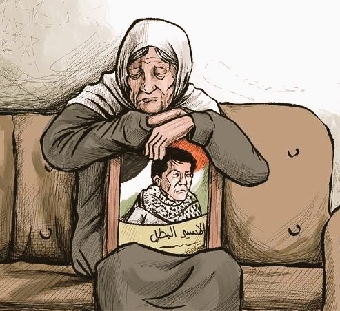 هذا حال امهات الأسرى في كل يوم فما بالك في رمضان والاعياد 
#الشعب_يريد_تحرير_الأسير