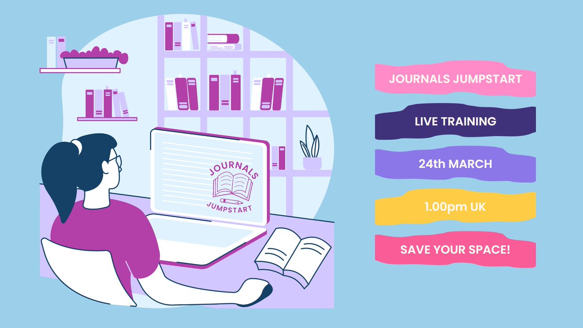 NaomiJJohnson's tweet image. I'm hosting Journals Jumpstart - spark your creativity. 
Would you like to attend? 

#livetraining #journaldesign 

linkedin.com/events/journal…