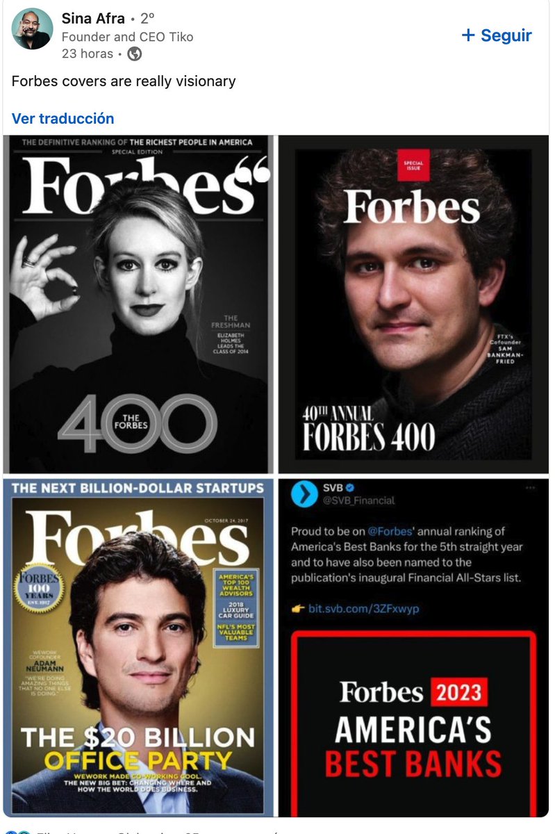 ¿Estas portadas son tuyas @NicoOrdozgoiti ? 🤣🤣🤣🤣

(original post by <a href="/SinaAfra/">Sina Afra</a> on Linkedin)