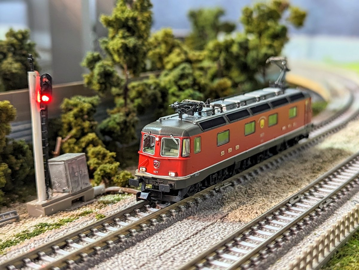 elmertrain1's tweet photo. Fleischmann #Nゲージ
お待たせいたしました。
赤のSBB Re6/6が入荷しました。
#SBB
#Re66
#エルマートレイン
#Elmertrain https://t.co/H2q3kXgy8e