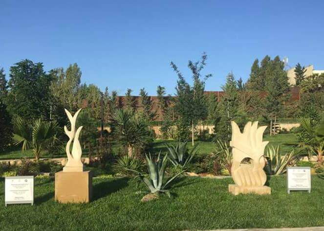 1st International Sculpture Simpojium Baku Azerbaijan.