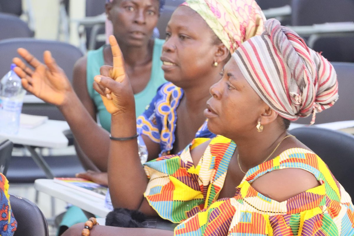 GhanaFoN's tweet photo. To empower communities to assert their rights, @GhanaFoN with the support of @Oxfam is conducting a 4-day training on land rights, crop, land compensation and ESIA for will-be affected communities in the Central Region by the Ewoyaa Lithium Project implemented by Atlantic Lithium https://t.co/5ZEkbLKBCz