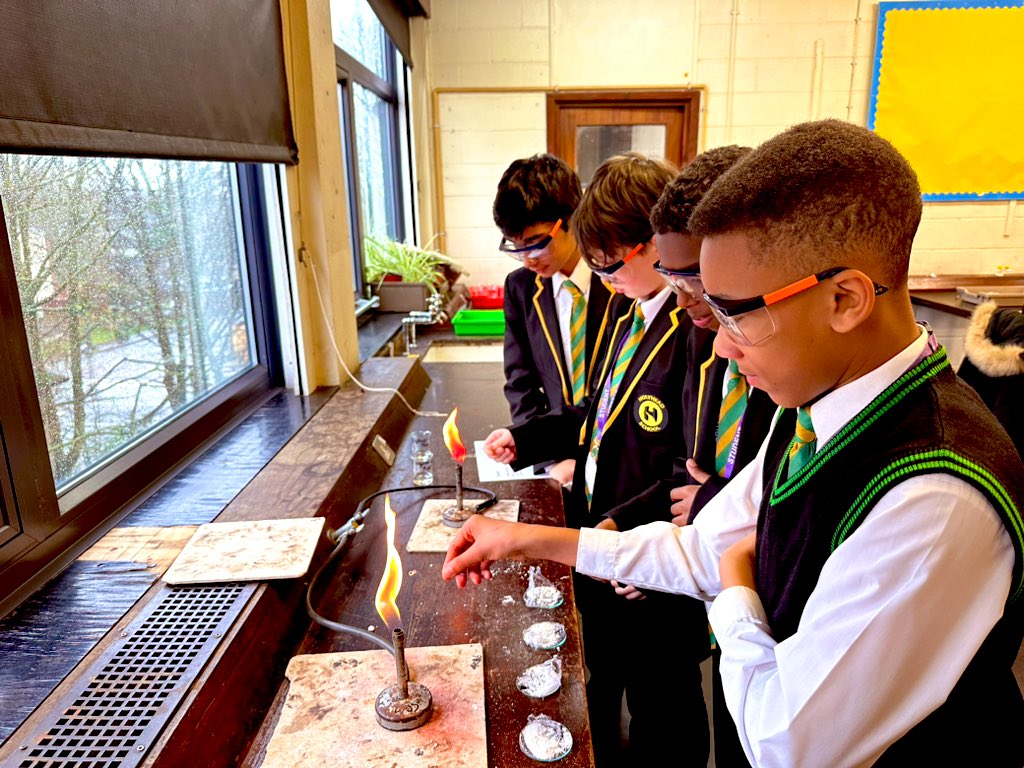 ScienceHolyhead's tweet image. Some of our year 8’s putting on their detective hats, and delving into the world of forensic science! #BritishScienceWeek @holyhead_school