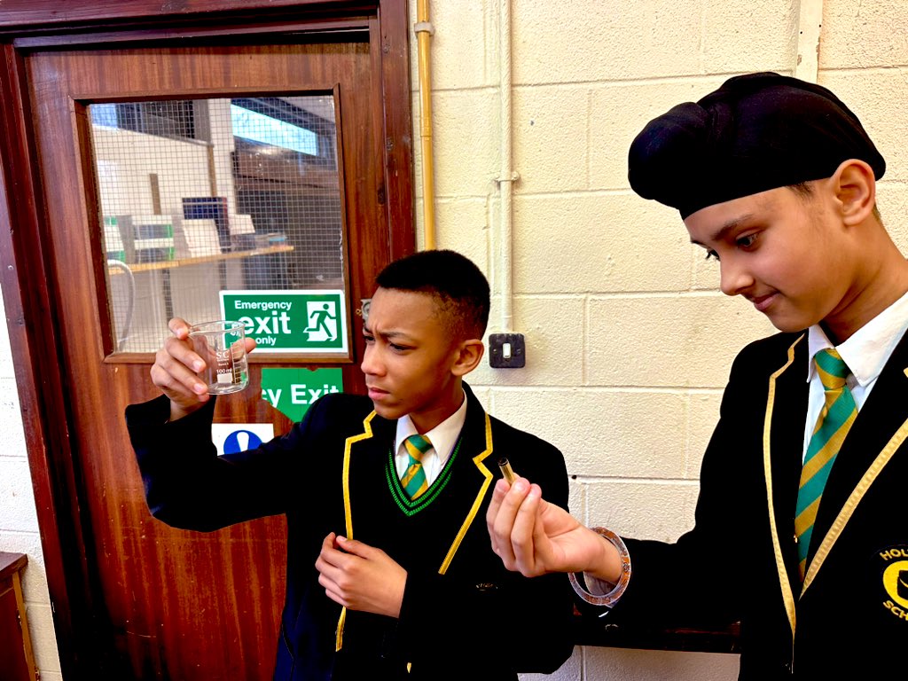 ScienceHolyhead's tweet image. Some of our year 8’s putting on their detective hats, and delving into the world of forensic science! #BritishScienceWeek @holyhead_school