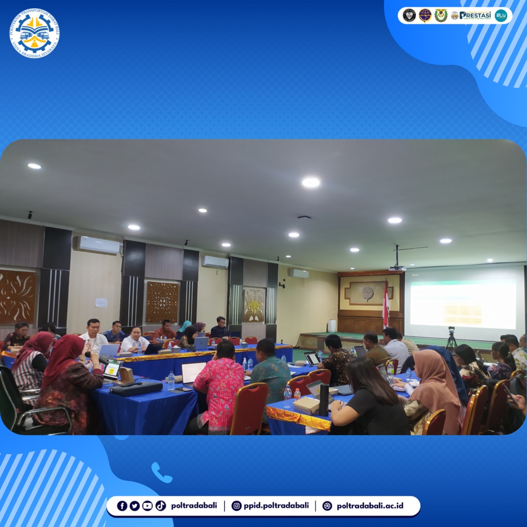 poltradabali's tweet photo. Dalam rangka mewujudkan perguruan tinggi di lingkungan matra darat yang berkualitas dan berdaya saing, Pusat Pengembangan Sumber Daya Manusia Perhubungan Darat melakukan pendampingan penyusunan dokumen Akreditasi Perguruan Tinggi pada Politeknik Transportasi Darat Bali https://t.co/Q8vQwHBZI8