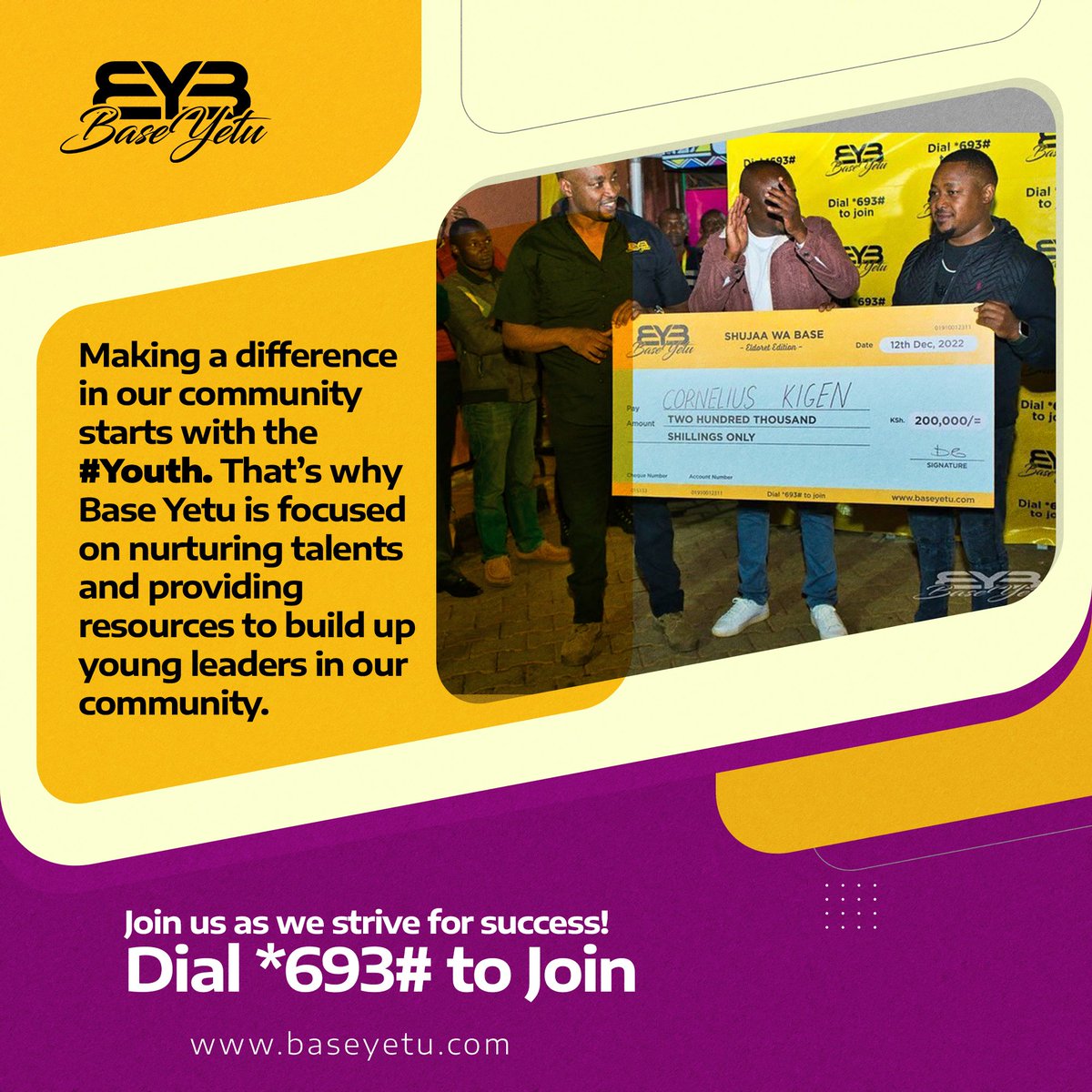 Mbogi_Yetu's tweet photo. Through deliberate association and partnerships, we can all be the drivers of the change we wish to see. Join us, as we nurture talents and empower our youth to achieve their highest potential through sports. #GrowNaBase #TomorrowBeginsToday https://t.co/33DiuM6OrF