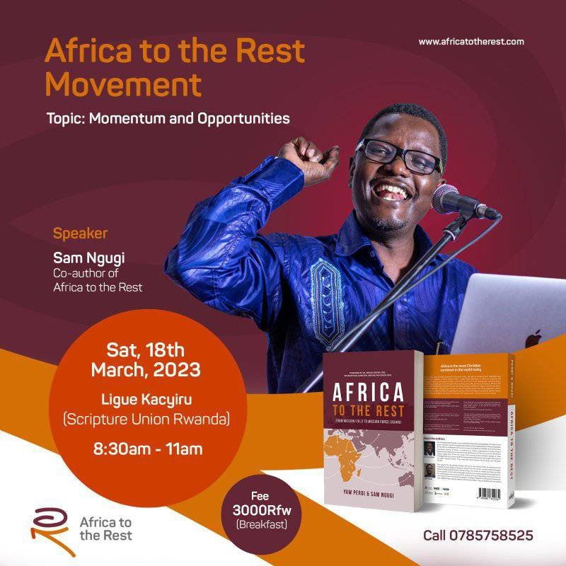 africatotherest's tweet photo. 🥳🥳🥳
Are you in Rwanda?
Join us on Saturday,18th March for our next #A2R #Movement Campaign!🎉
Check the flier for more details 💯
Rwanda! Here we come!
#A2R
#MissioDei
#JointheMovementNow
#AfriGo
#AfricatotheRest https://t.co/Gq6lCErfVb