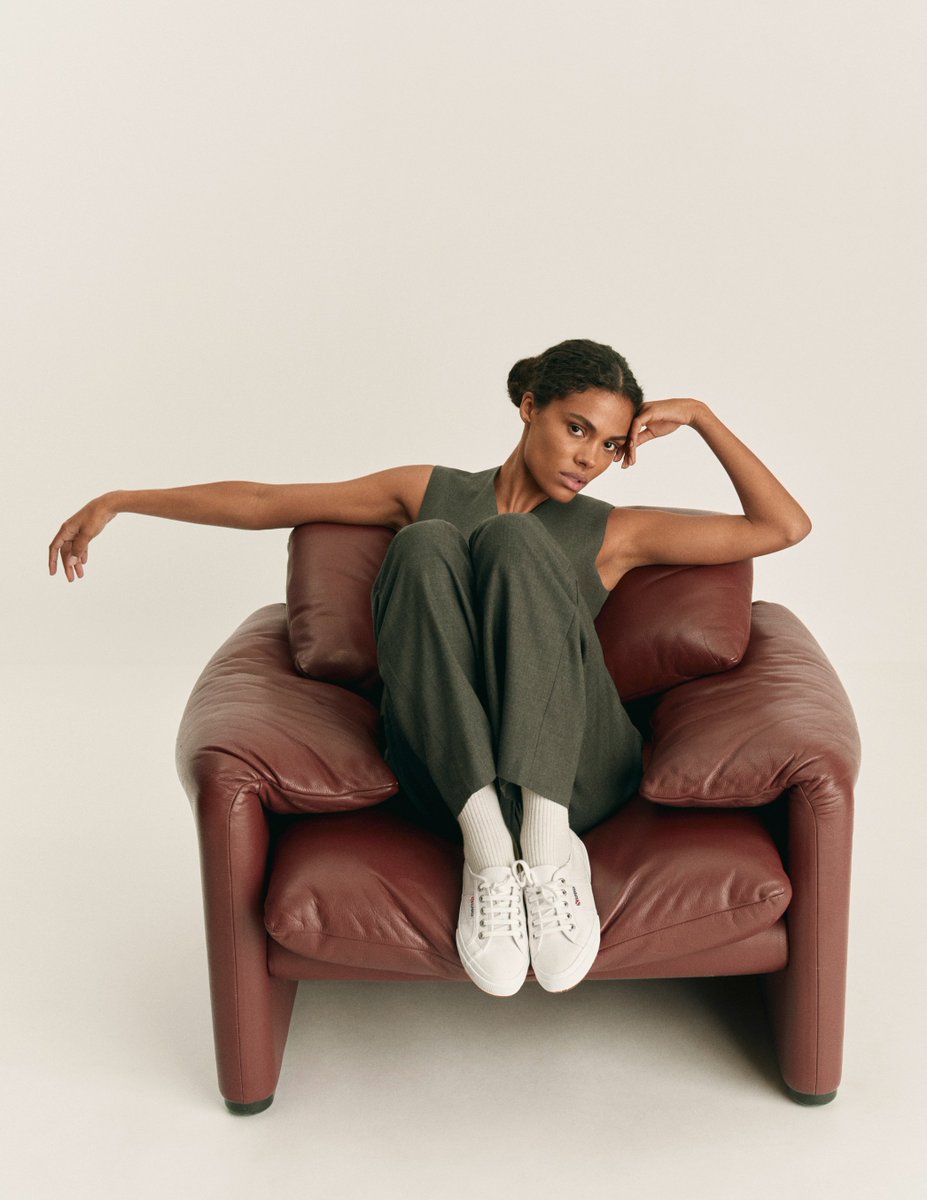 SupergaUK's tweet photo. We are pleased to announce Tina Kunakey as the new Superga ambassador for the Spring/Summer 2023 collection. With a clean and sophisticated style, the French model and actress interprets Superga by creating versatile everyday wear.

More on https://t.co/RKjDJlUJ4l

#SupergaLovers https://t.co/lApzvkoyuJ