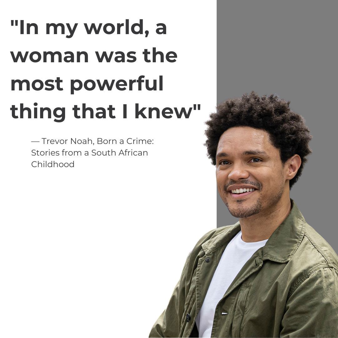 A reminder that we come from power and therefore we can only be fearless in our desire to change the world.

📷: <a href="/TrevorNoahFdn/">Trevor Noah Foundation</a>