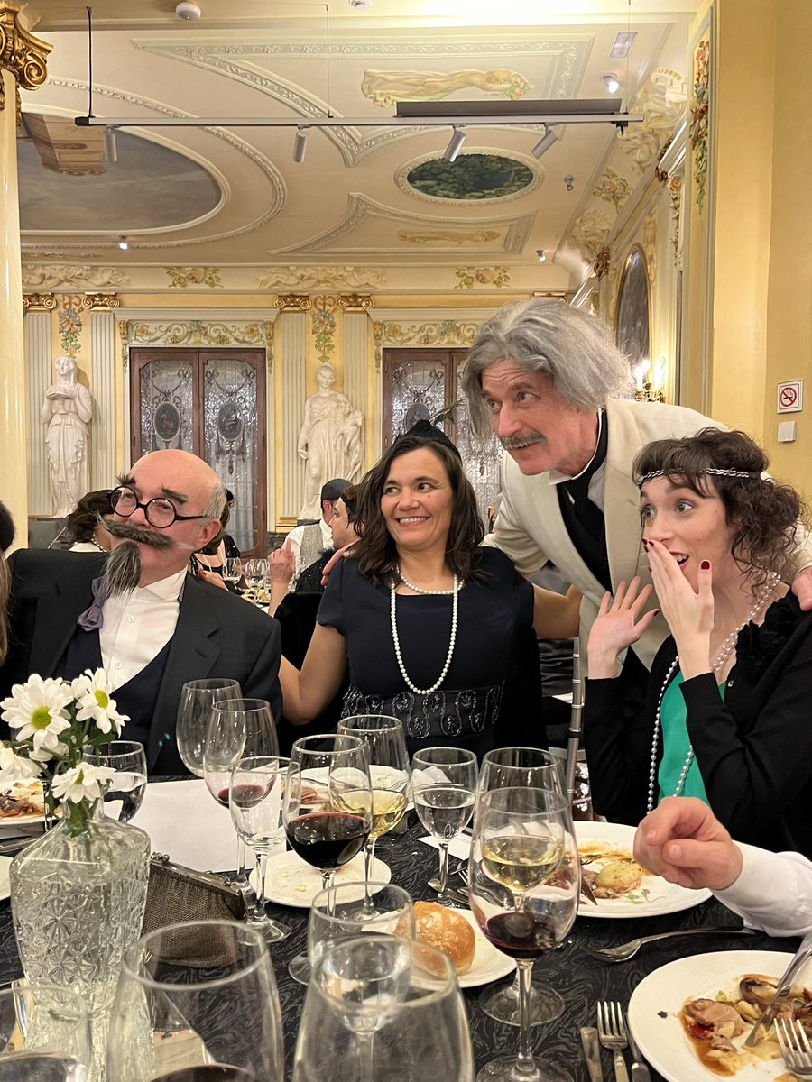 Maria Villarroya Gaudó (@mvgaudo) on Twitter photo Que emocionante participar ayer en la cena del centenario de la visita de Einstein a Zaragoza, gracias <a href="/RISArchers/">RISArchers</a> por la energía en la preparación, gracias <a href="/carminapuyod/">carmina puyod</a> por pedirnos adaptarnos al momento y enhorabuena <a href="/ferbarusi/">Fernando</a> <a href="/MarisaSarsa/">Marisa</a> y #ManoloAsorey por el centenario Que emocionante participar ayer en la cena del centenario de la visita de Einstein a Zaragoza, gracias <a href="/RISArchers/">RISArchers</a> por la energía en la preparación, gracias <a href="/carminapuyod/">carmina puyod</a> por pedirnos adaptarnos al momento y enhorabuena <a href="/ferbarusi/">Fernando</a> <a href="/MarisaSarsa/">Marisa</a> y #ManoloAsorey por el centenario