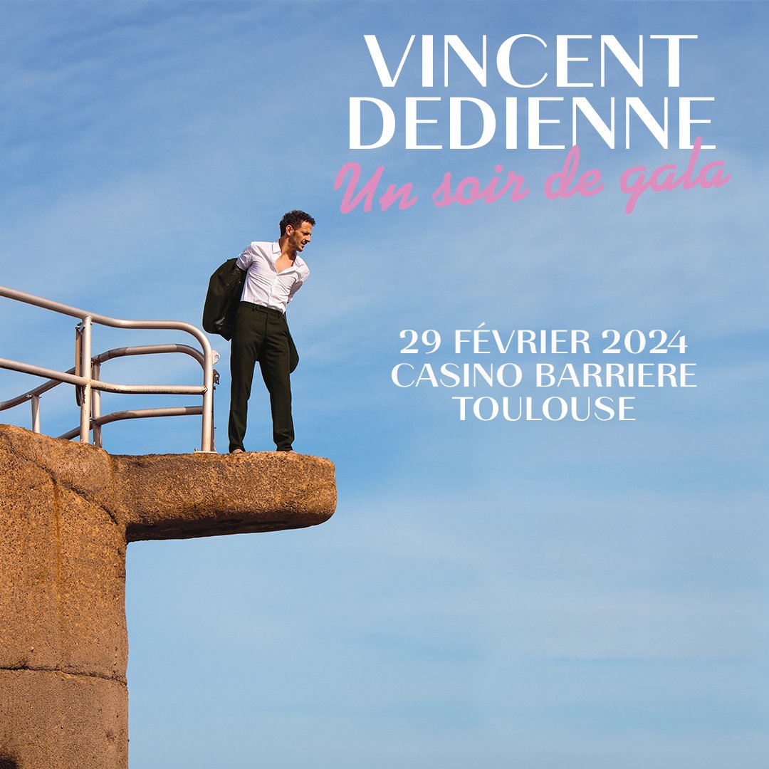 #VincentDedienne de retour à #toulouse le 29 février 2024, prenez vos places dès maintenant sur : spectacles.bleucitron.net/reserver/vince…