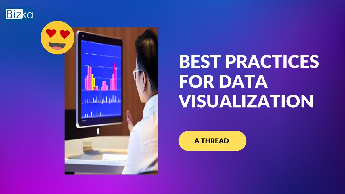 Bizkaofficial's tweet image. Hey anon! Want to transform your data into captivating insights?💡📊 

You should learn the best practices for data visualization and create impactful visual representations that will help others easily understand your data. 🤓👀 

🧵👇 #visualizationtips